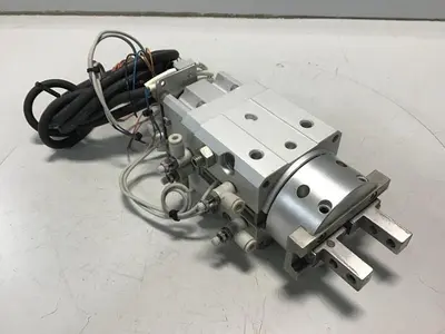 Used SMC MRHQ25D-180SX-M-BVL-M-BL-X169 Robot Parts Michigan US | Ideal Machinery #583267