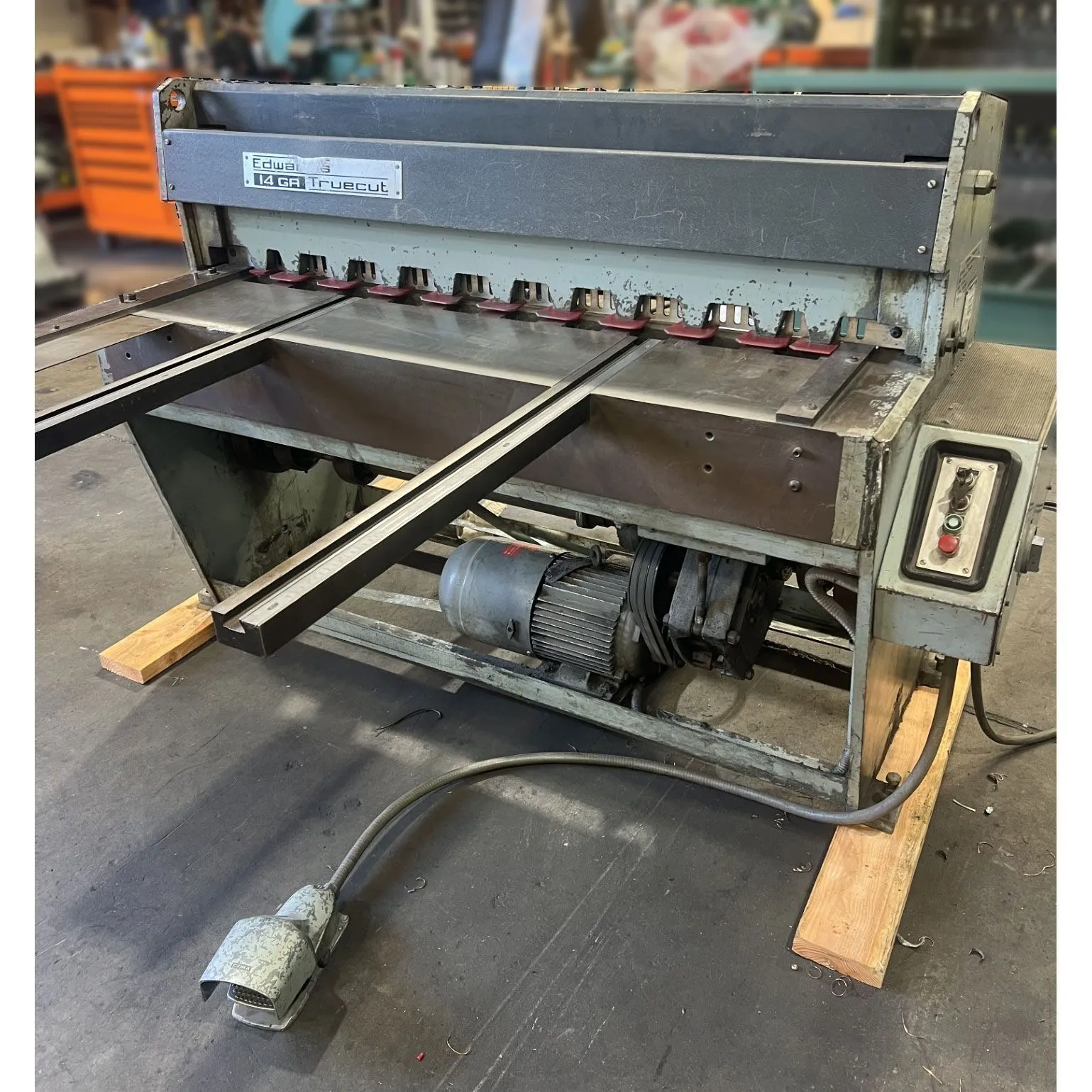 Used EDWARDS EDWARDS 5014 Power Squaring Shears (Gauge) Florida US | Sierra Victor Machinery #1420492