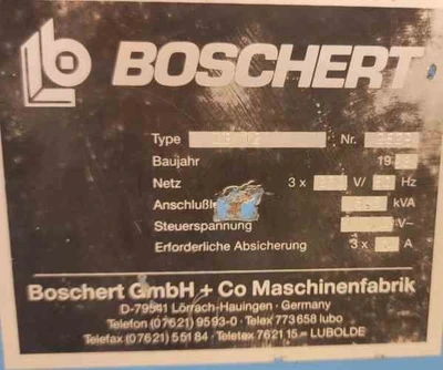 USED 1998 BOSCHERT LB 12