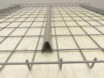 New Pallet Rack Wire Deck 48x52" Waterfall 3 Step Channel Racking 2500lb Mesh
