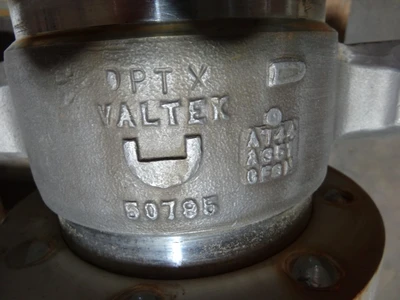 Valtek 4", Class 150, 316SS Control Valve