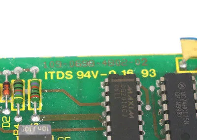 USED INDRAMAT 109-0698-4B02-02 CONNECTOR BOARD 10906984B0202 REPAIRED