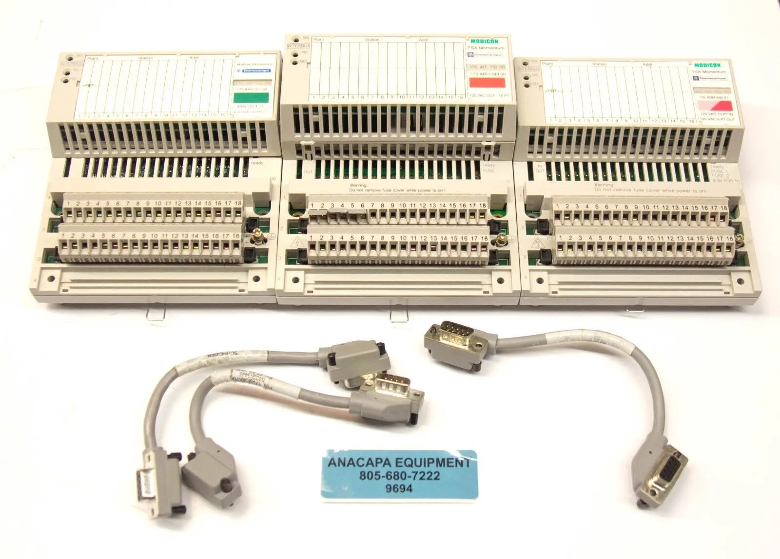 USED Schneider Electric 170ADO54050 170ADM69051 170AAO92100 170INT11000