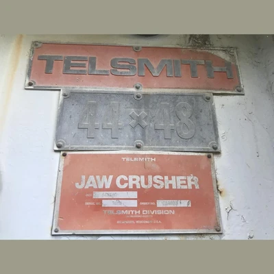 Telsmith 44in x 48in Jaw Crusher