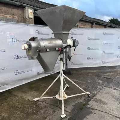 Kek Stainless Steel Rotary Brush Sieve - 180mm Dia x 500mm Face