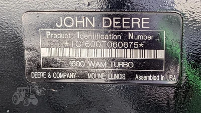 USED 2008 JOHN DEERE 1600 TURBO II