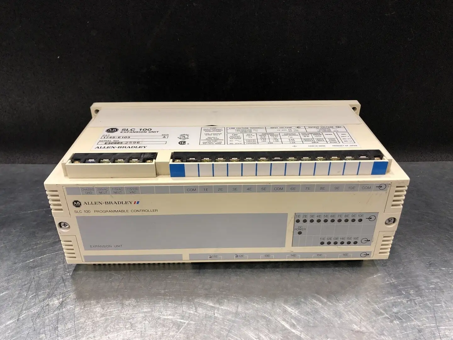 USED ALLEN-BRADLEY 1745-E103