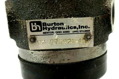 USED BURTON HYDRAULICS 02-976021-10 0297602110