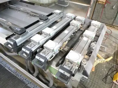 10' X 4' BIESSE ROVER GOLD 1232 POD AND RAIL CNC ROUTER