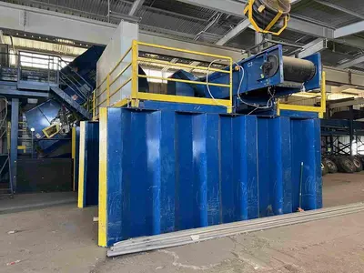 KWS Sort Line With Conveyors And Magnets