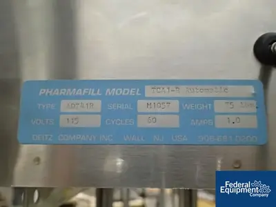 USED Pharmafill Pharmafill Tablet Counter, Model TCA1R