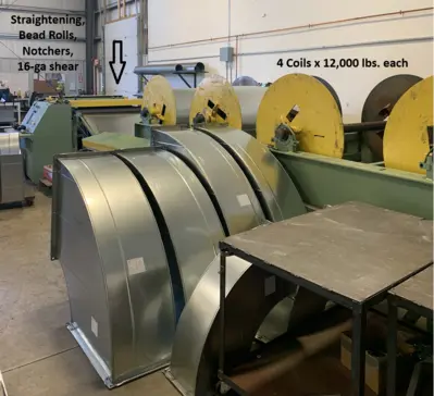 1996 ENGEL INDUSTRIES M-516UC HVAC COIL LINE | THREE RIVERS MACHINERY (3)