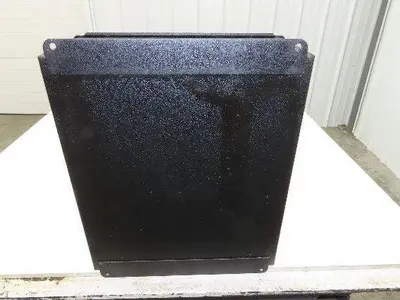 Electrical Enclosure 16x14x8" Wall Mount Control Panel Power Coat Black