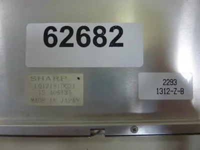 Used SHARP LQ121S1DG31 Interface Monitors Michigan US | Ideal Machinery #1233010