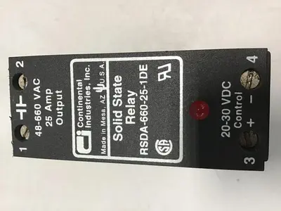 USED CONTINENTAL INDUSTRIES RSDA-660-25-1DE