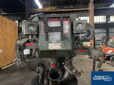 USED 1990 Myers 7.5 HP Myers Dual Shaft Vacuum Mixer, Model OOV550A-5-7.5, S/S