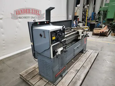 Used 2001 CLAUSING C1340S Engine Lathes Michigan US | Vander Ziel Machinery Sales #482677