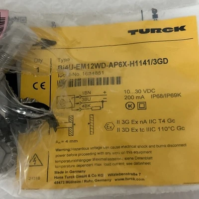 NEW TURCK Bi4U-EM12WD-AP6X-H1141/3GD