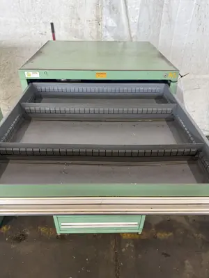 9 DRAWER STANLEY VIDMAR CABINET. STOCK # 0217126.