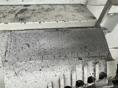 USED LEBLOND 4025-36SWING OVER BED ............ 50"SWING IN THE GAP .......... 130"