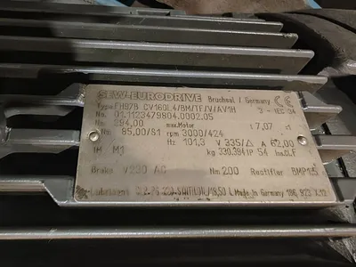 USED SEW-EURODRIVE FH97B CV160L4/BM/TF/V/AV1H