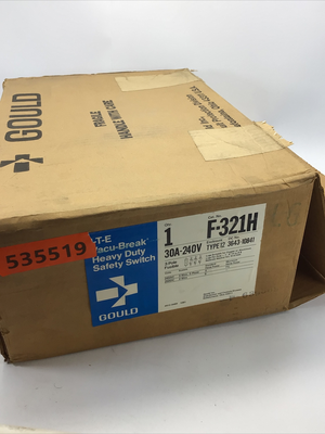 New | in-Stock ITE F321H Disconnects California US | Davliegogo LLC #1706400