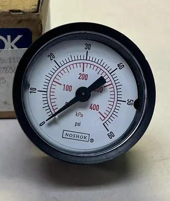 New | in-Stock NOSHOK 15-110-60 Universal Pressure Meters | Surplus Asset Holdings #1219935