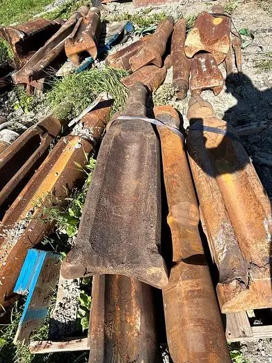 Used KEYSTONE DRILL COMPANY 13-1/2" TO 14" D X 48" L CHISEL BIT FOR CABLE TOOL Tool Bits Pennsylvania US | East West Machinery & Drilling #1417343
