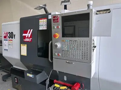 Used 2020 Haas ST-30Y CNC Lathes Illinois US | Machine Tool Bids #1516541