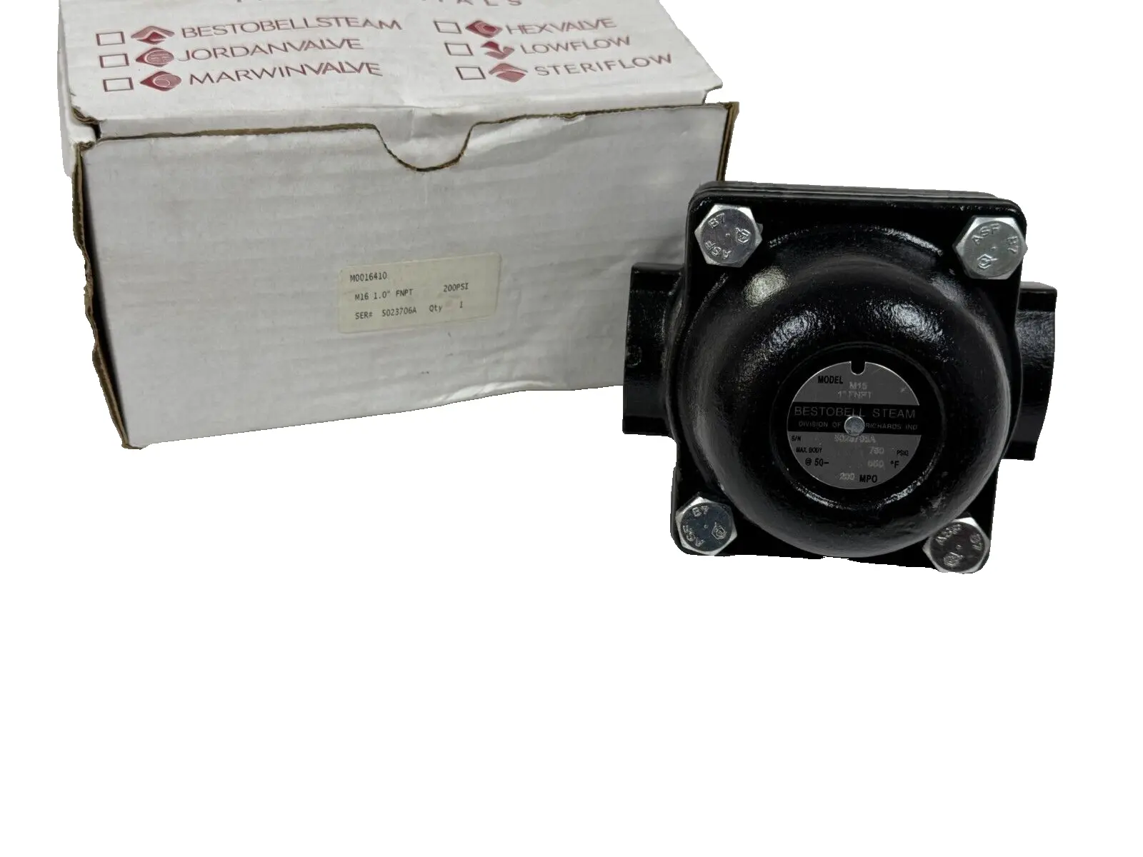 NEW BESTOBELL STEAM MODEL: M16 STEAM TRAP 1.0'' FNPT M0016410