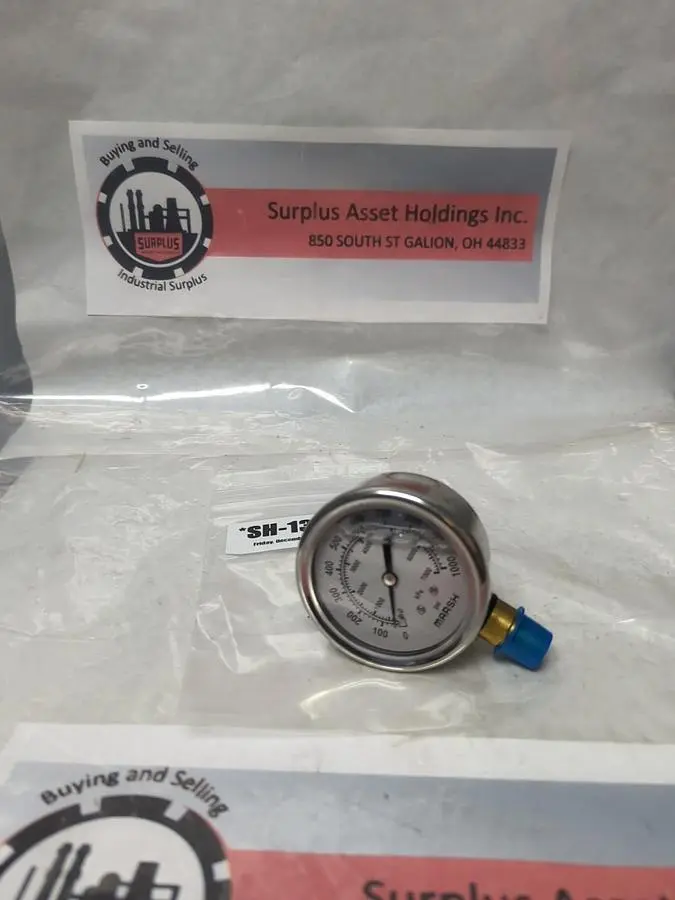 Used MARSH 0-100 Universal Pressure Meters Ohio US | Surplus Asset Holdings #1226031