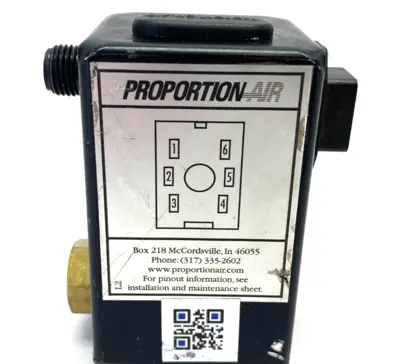 USED PROPORTION AIR REV. A ELECTRONIC AIR VOLUME BOOSTER 3DFA