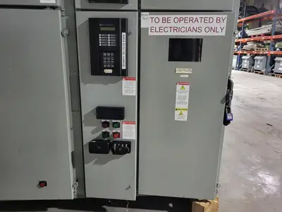 5kV/1200A Medium Voltage MCC Double Structure w/ Motor Protection Relays