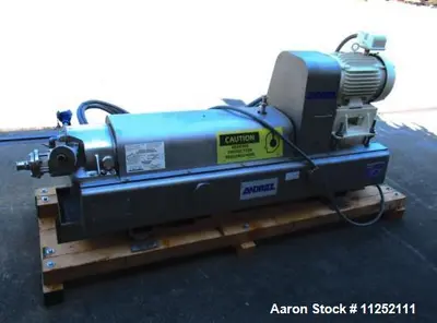 Used ANDRITZ D2LC30CNV Tricanter Centrifuges Illinois US | Aaron Equipment #84678