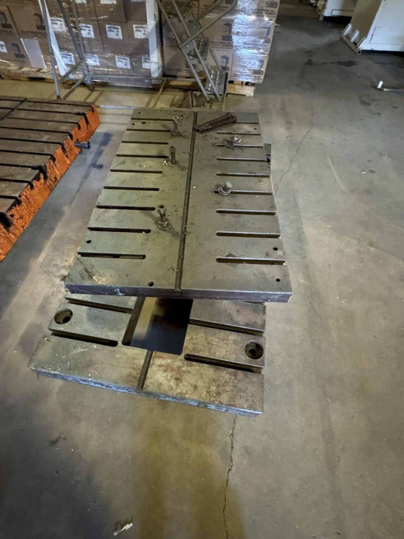 72" x 36" x 5" T SLOTTED BOLSTER PLATE