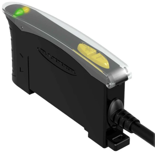 Banner D10UPFP 63995 D10 Expert Red Beam Plastic Fiber Sensor [New]