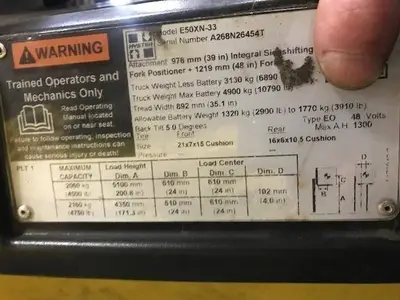 Used 2019 HYSTER E50XN Misc Forklifts Illinois US | Somerset Equipment Sales #1543066