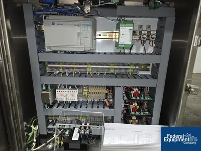 USED Quadrel Quadrel In-Line Labeler, Model Moduline