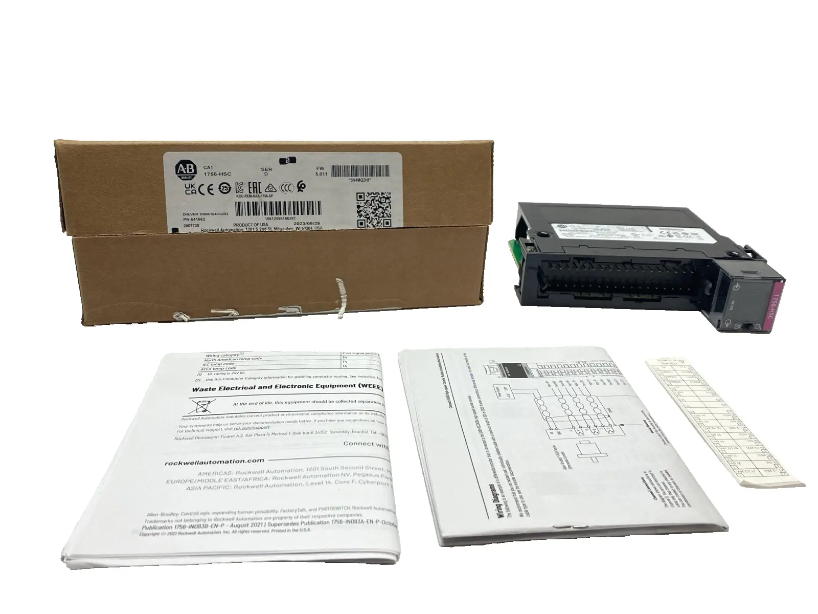 New | in-Stock Allen Bradley Ser. D ControlLogix High Speed Counter Module PLC Input & Output Michigan US | Maverick Industrial Sales #1393126