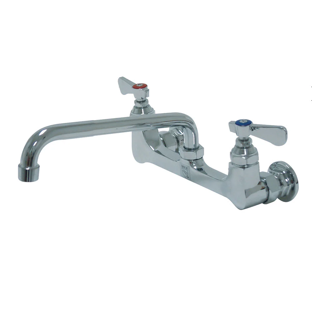 Advance Tabco K-112 Splash Mount Faucet w/ 12" Swing Nozzle