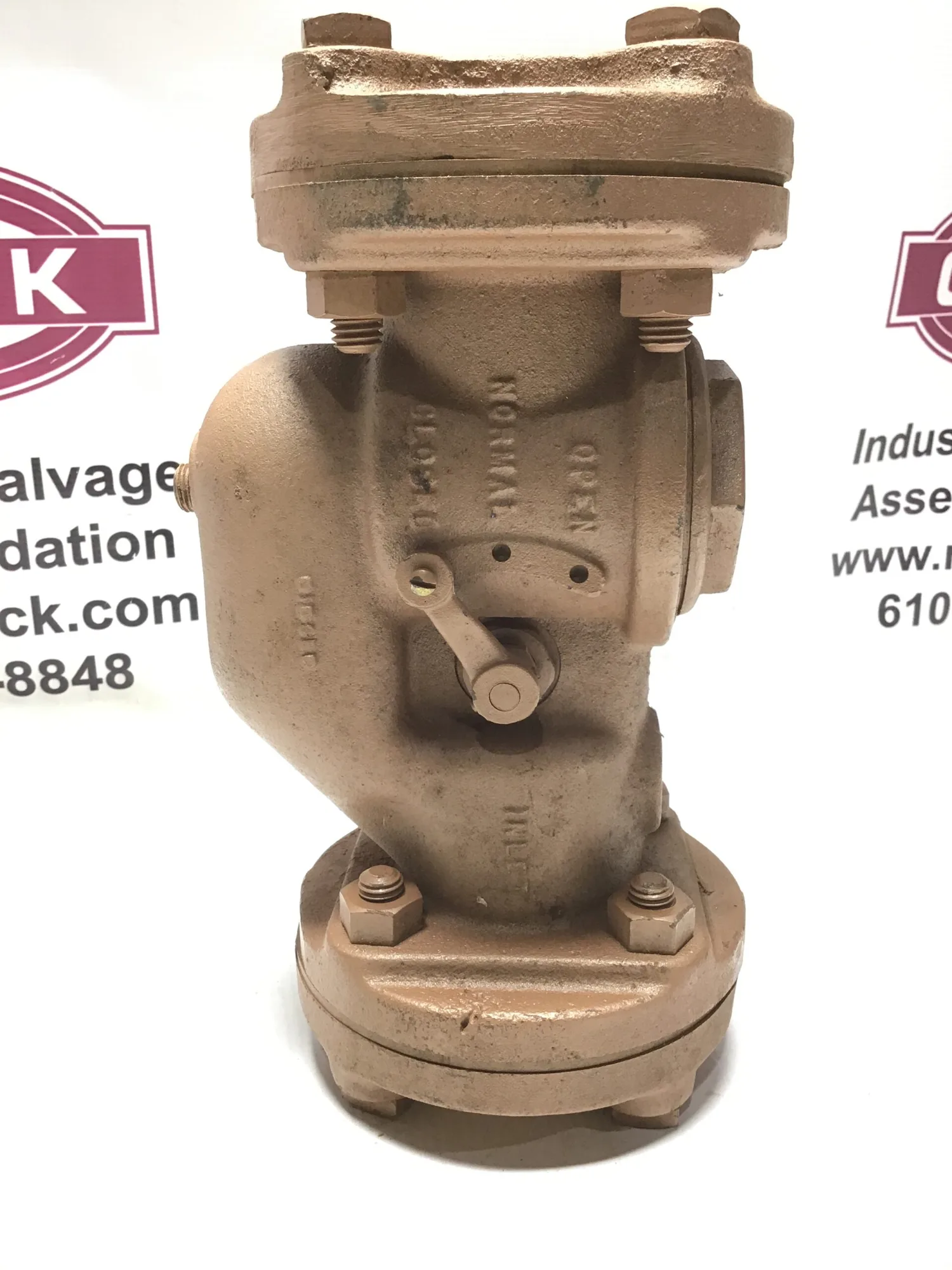 Stockham Bronze Swing Check Valve 4″ Threaded NPT Class 150