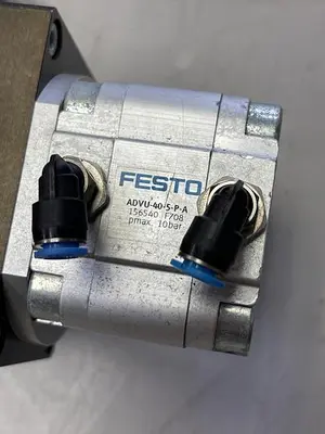 Used FESTO FESTO DNC-80-100-PPV-A-S6-SA, ADVU-40-5-P-A Parts (Hydraulics and Pneumatics) | ND Industrial Surplus #1212701