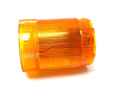 USED SIEMENS 50MM STEADY-LIGHT ELEMENT YELLOW 12-230V AC/DC