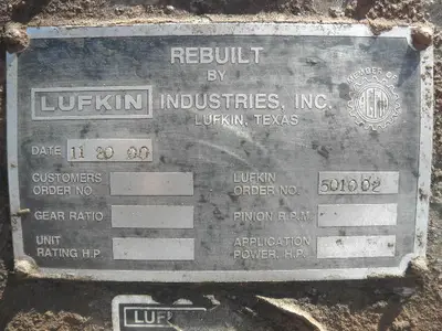 USED LUFKIN S2212C