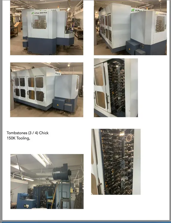 Used MATSUURA H.PLUS 300-PC5 Horizontal Machining Centers Michigan US | Star Equipment Co., Inc. #564027