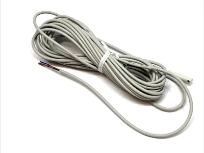 USED SMC AUTO SWITCH PNP 3-WIRE 5M LEAD CYLINDER SENSOR IP67