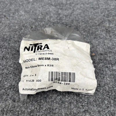 New | in-Stock NITRA ME8M-38R Parts (Hydraulics and Pneumatics) California US | Davliegogo LLC #1706209