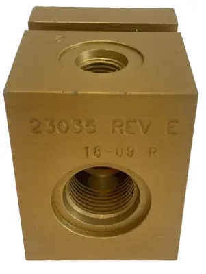 NEW VICKERS 23035 VALVE BLOCK REV E
