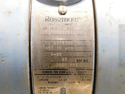 USED ROSEMOUNT ANALYTICAL 1151DP4E22B1L4M2