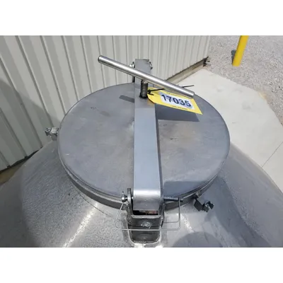 Komline Sanderson 30 Cu Ft Stainless Double Cone Blender Rotary Conical